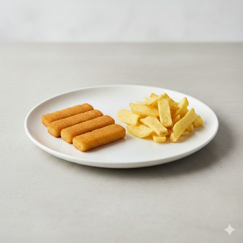 Fish Fingers & Chips