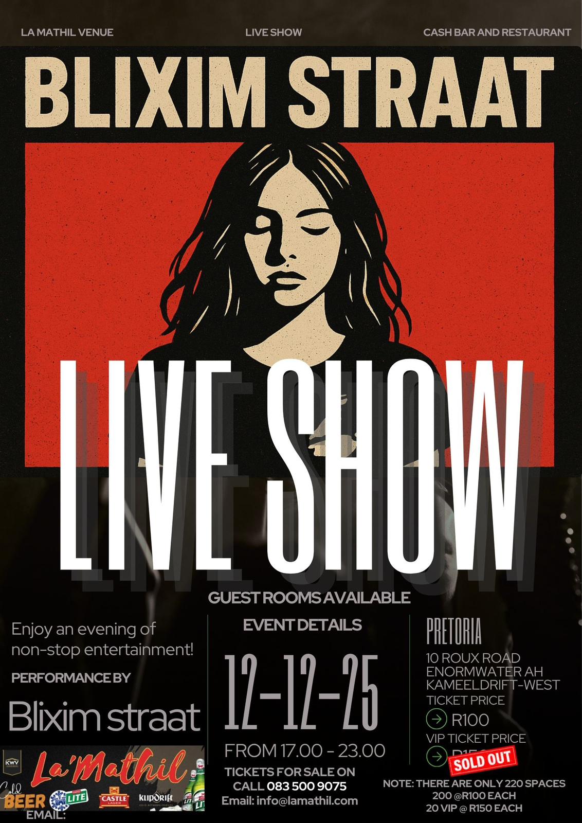 Blixim Straat live show 1