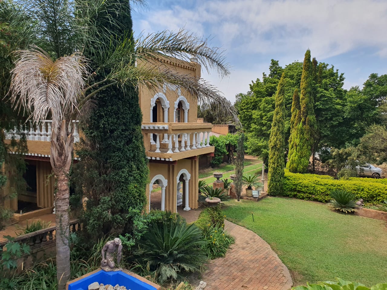 La Mathil Venue aerial view